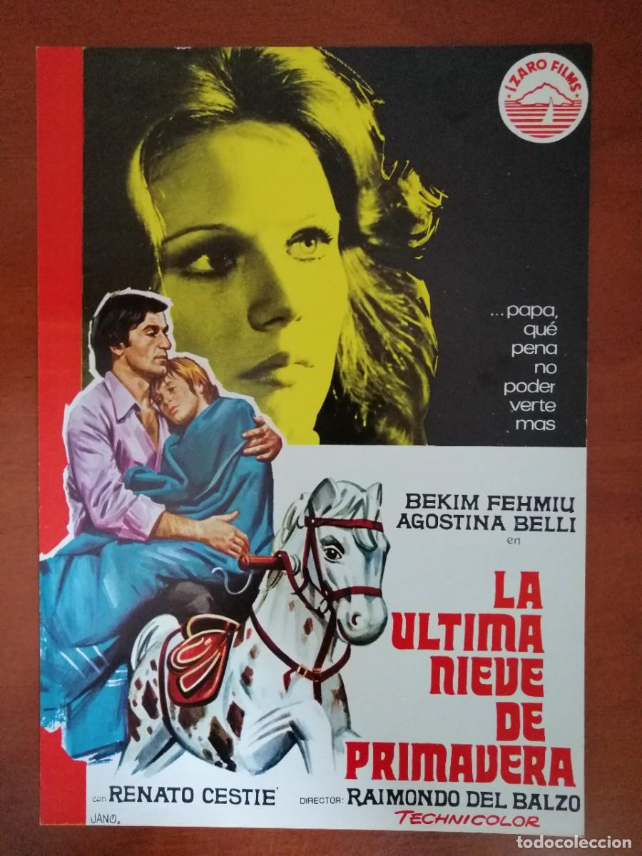 Kino: G6763 LA ULTIMA NIEVE DE PRIMAVERA-SENCILLO
