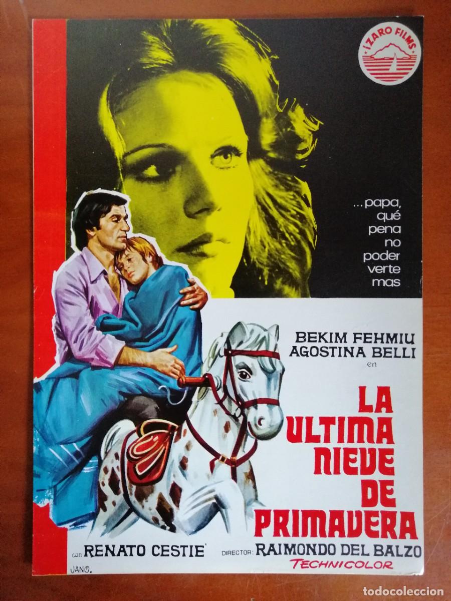 Kino: G6764 LA ULTIMA NIEVE DE PRIMAVERA-SENCILLO
