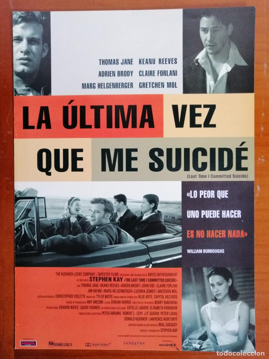 Kino: G6781 LA ULTIMA VEZ QUE ME SUICIDE (LAST TIME I COMMITTED SUICIDE)-DOBLE