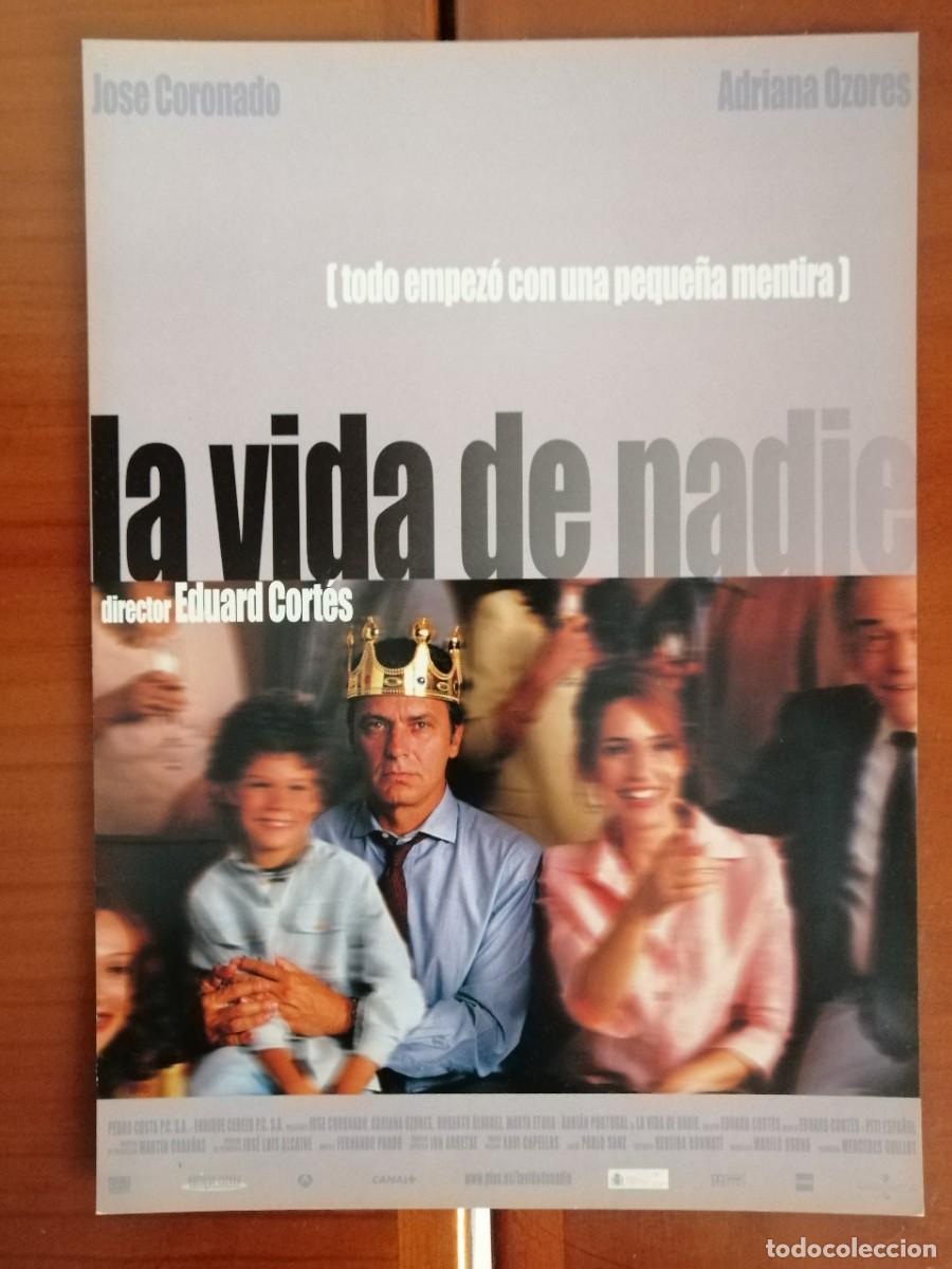 Kino: G6834 LA VIDA DE NADIE-SENCILLO