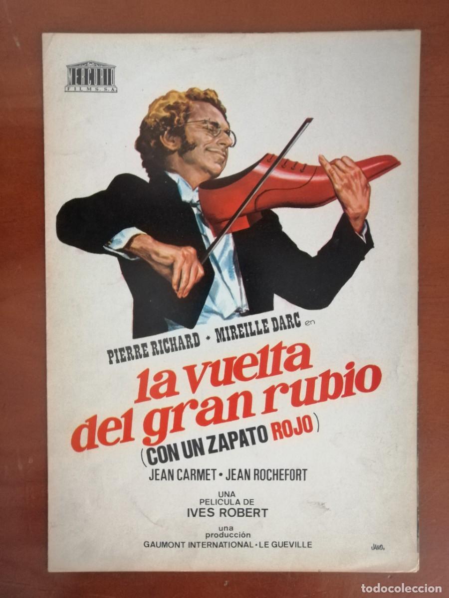 Kino: G6869 LA VUELTA DEL GRAN RUBIO (CON UN ZAPATO ROJO)-DOBLE