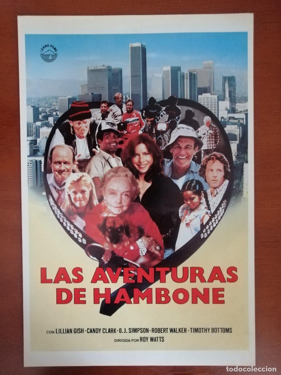 Cinema: G6932 LAS AVENTURAS DE HAMBONE-SENCILLO