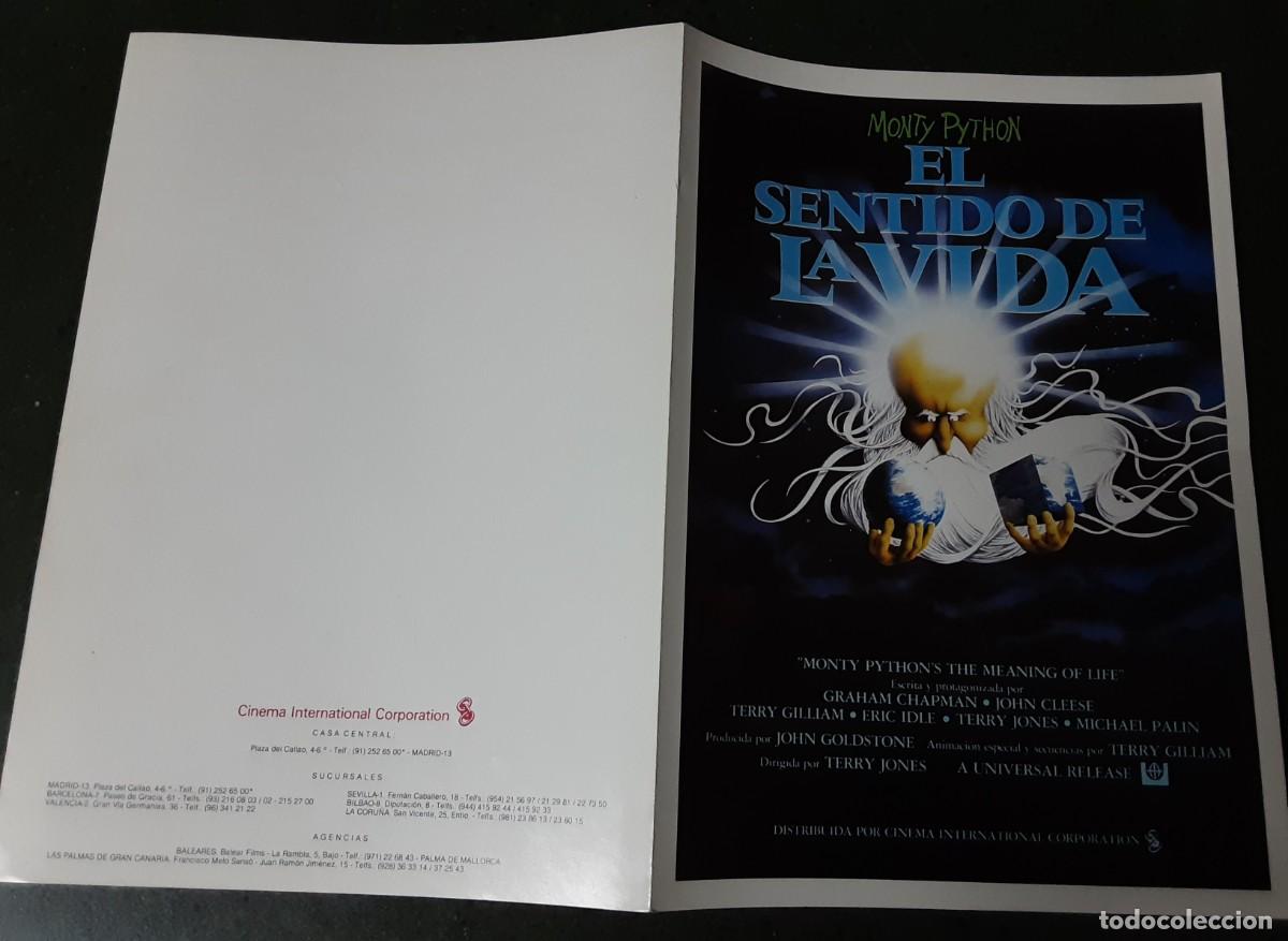Cine: MONTY PYTHON EL SENTIDO DE LA VIDA, GRAHAM CHAPMAN, JOHN CLEESE. - Foto 1
