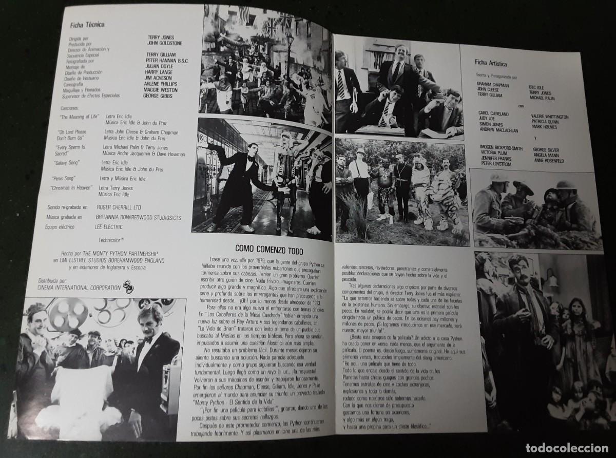 Cine: MONTY PYTHON EL SENTIDO DE LA VIDA, GRAHAM CHAPMAN, JOHN CLEESE. - Foto 2