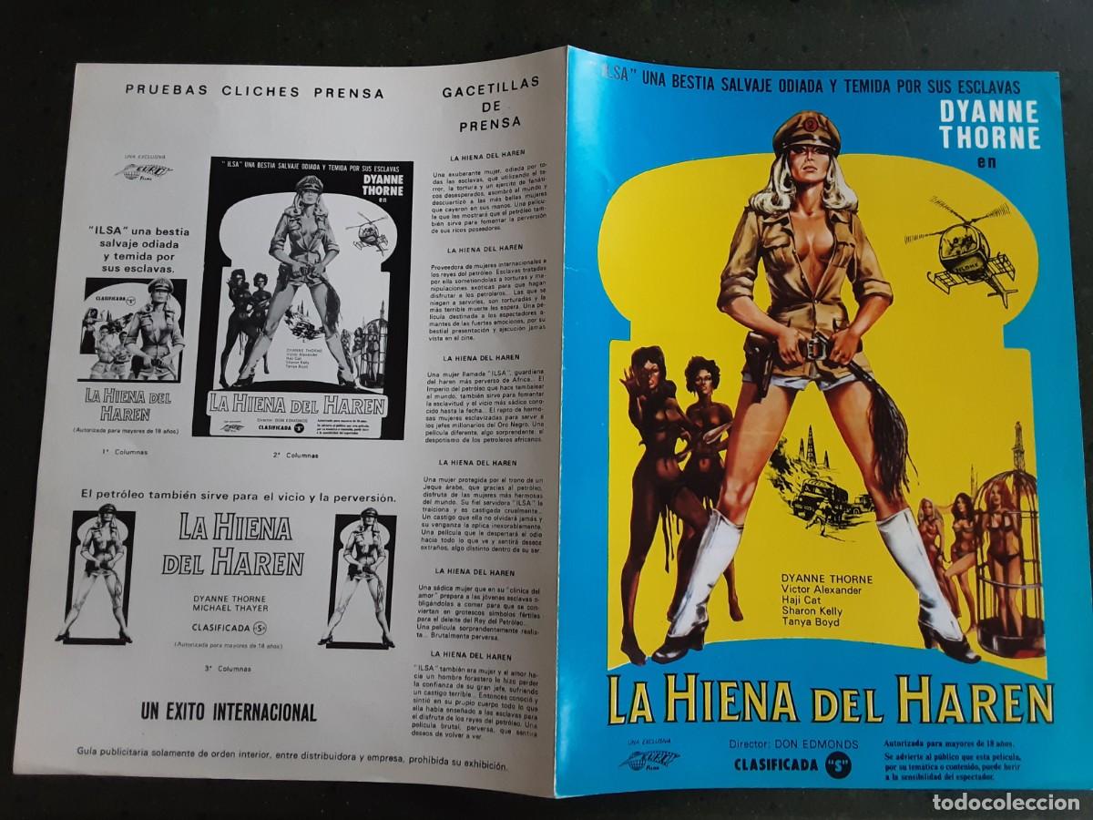 Cinema: LA HIENA DEL HAREN, DYANNE THORNE, VICTOR ALEXANDER. CLASIFICADA &rdquo;S&rdquo;.