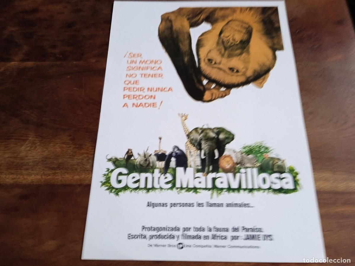 Kino: Gente Maravillosa - Dir. Jamie Uys - Guia original Warner 1976