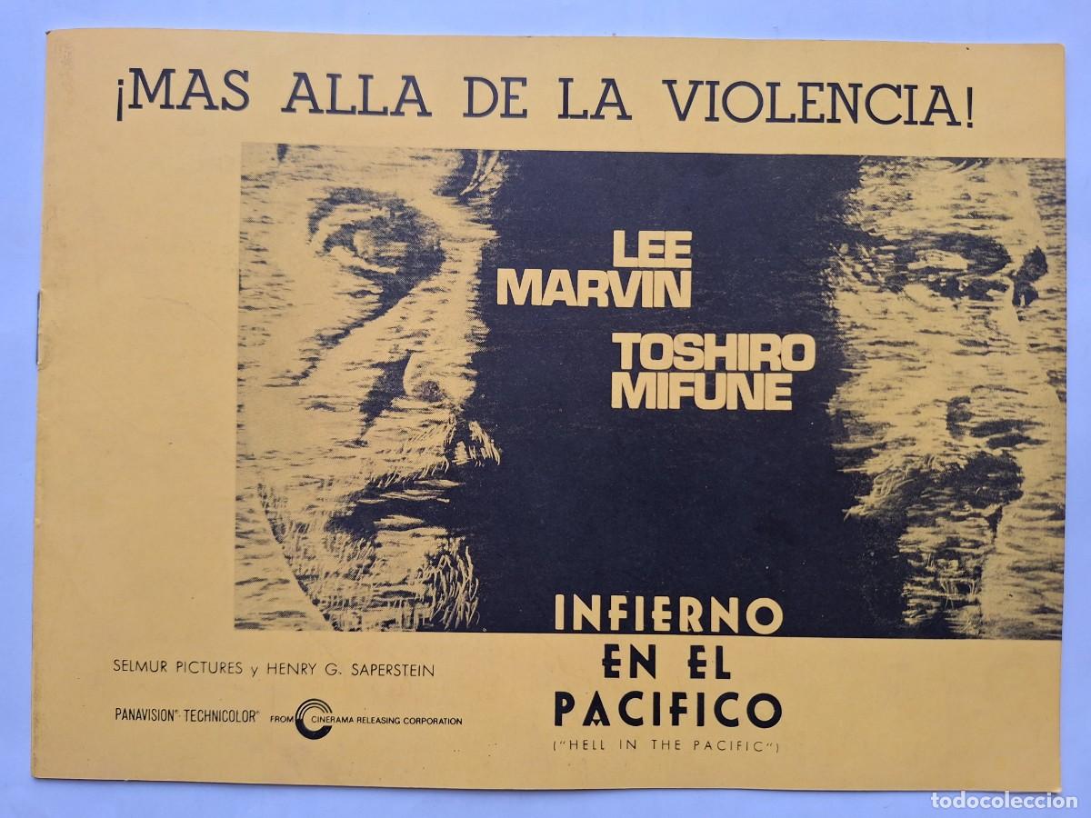 Cinema: GUIA CINE INFIERNO EN EL PACIFICO LEE MARVIN RV 1745