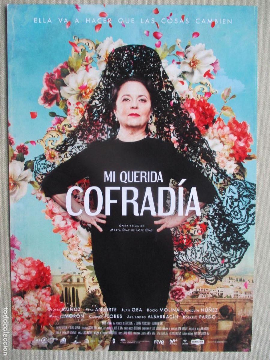 Cinema: MI QUERIDA COFRADIA. GUIA ORIGINAL ESTRENO. PEDIDO MINIMO EN GUIAS 10 EUROS.
