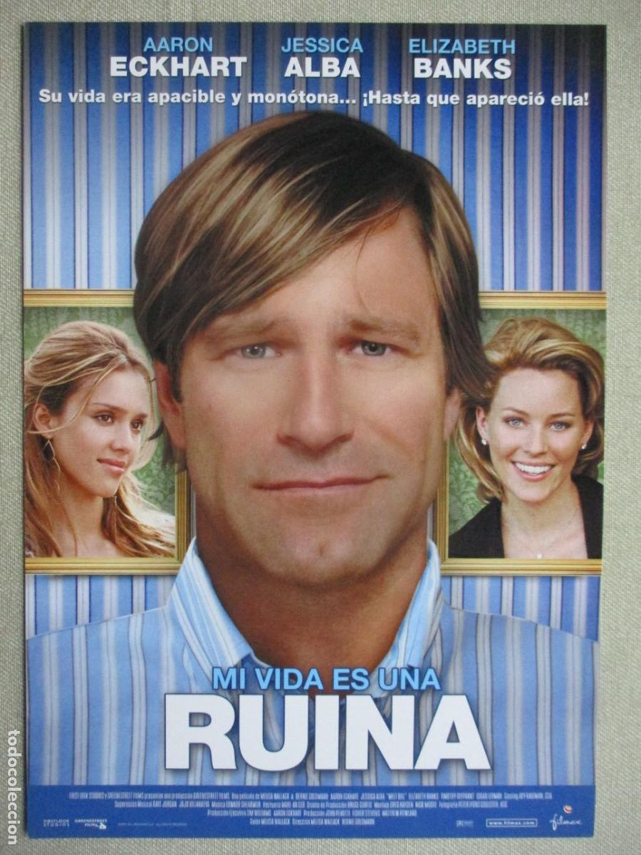 Cinema: MI VIDA ES UNA RUINA. GUIA ORIGINAL ESTRENO. PEDIDO MINIMO EN GUIAS 10 EUROS.