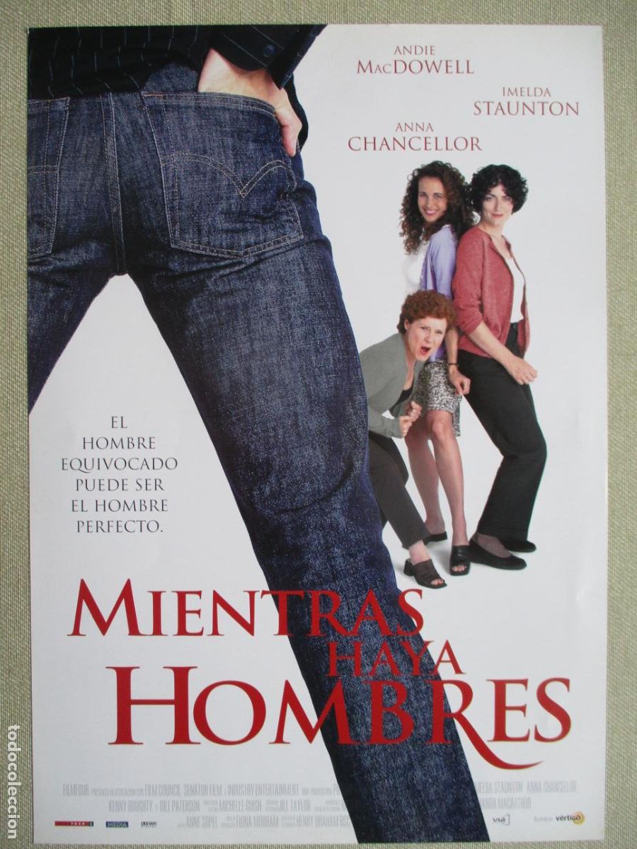 Cinema: MIENTRAS HAYA HOMBRES. GUIA ORIGINAL ESTRENO. PEDIDO MINIMO EN GUIAS 10 EUROS.