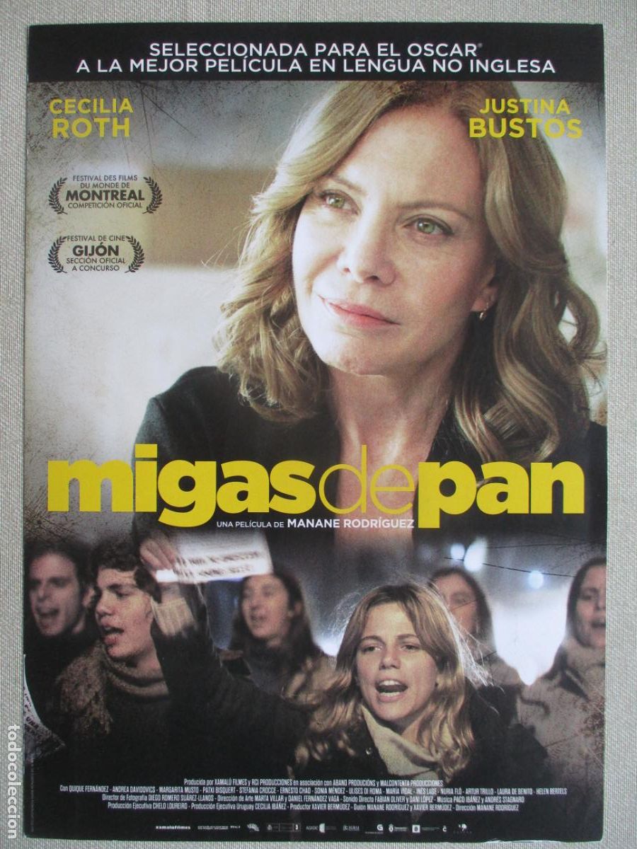 Cinema: MIGAS DE PAN. GUIA ORIGINAL ESTRENO. PEDIDO MINIMO EN GUIAS 10 EUROS.