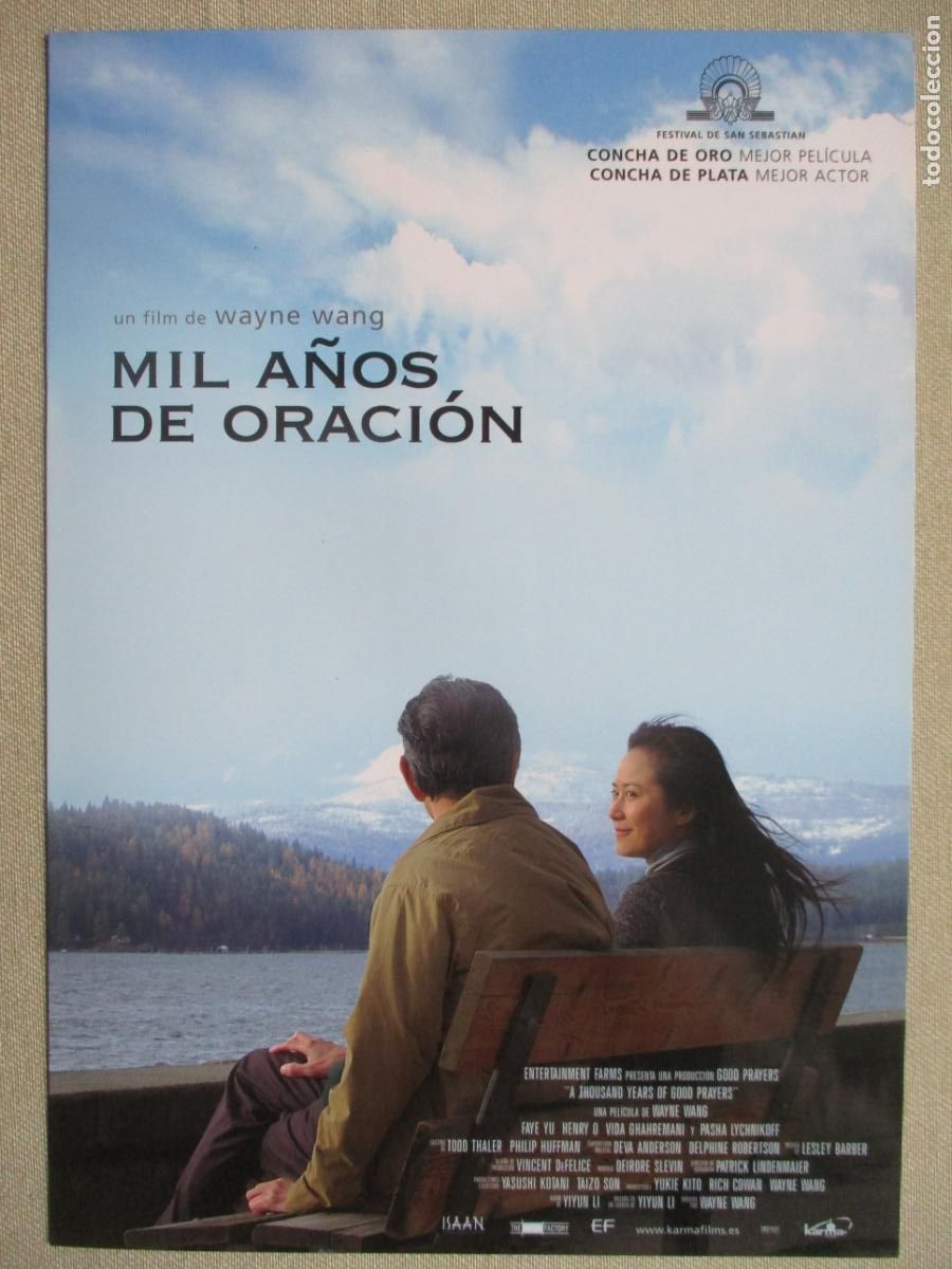 Cinema: MIL A&Ntilde;OS DE ORACION. GUIA ORIGINAL ESTRENO. PEDIDO MINIMO EN GUIAS 10 EUROS.
