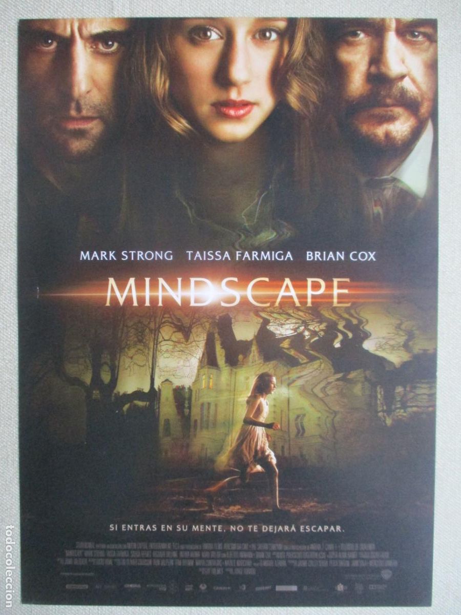 Kino: MINDSCAPE. GUIA ORIGINAL ESTRENO. PEDIDO MINIMO EN GUIAS 10 EUROS.