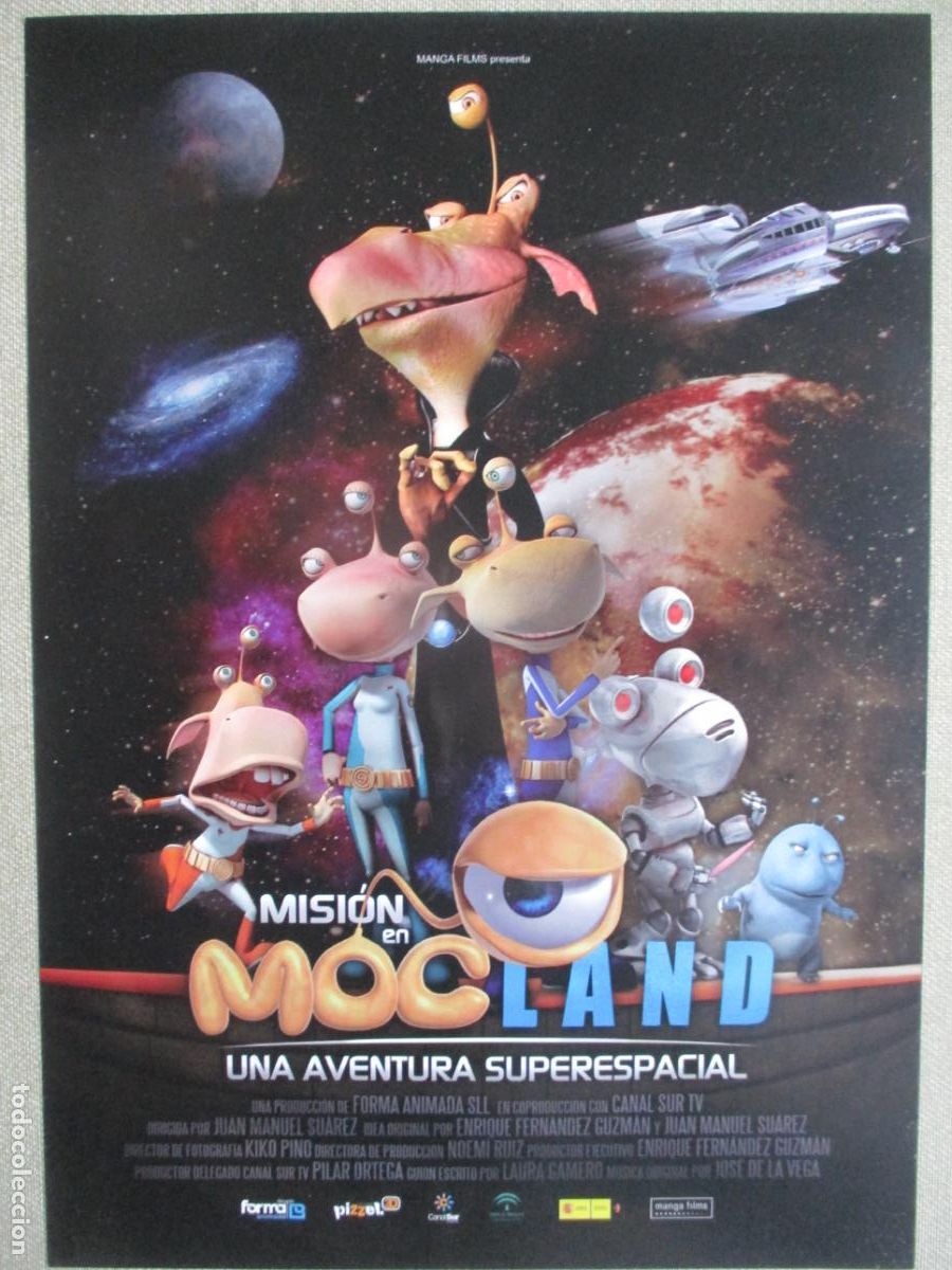 Cin&eacute;ma: MISION EN MOCLAND. GUIA ORIGINAL ESTRENO. PEDIDO MINIMO EN GUIAS 10 EUROS.