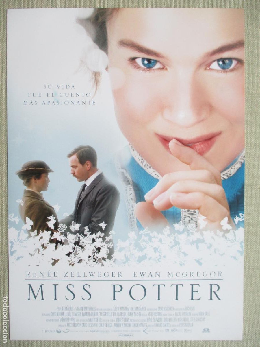 Cin&eacute;ma: MISS POTTER. GUIA ORIGINAL ESTRENO. PEDIDO MINIMO EN GUIAS 10 EUROS.