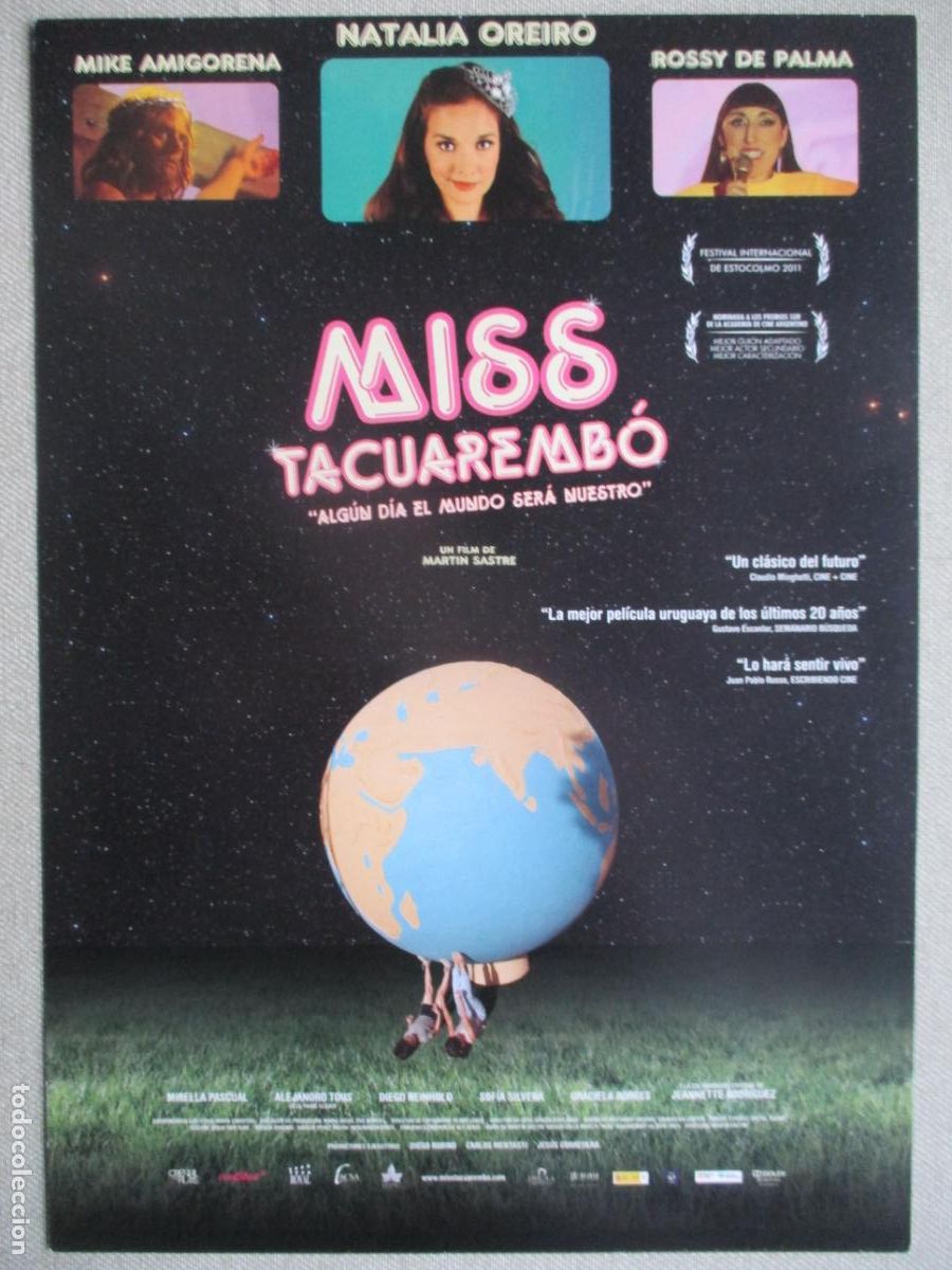 Cin&eacute;ma: MISS TACUAREMBO. GUIA ORIGINAL ESTRENO. PEDIDO MINIMO EN GUIAS 10 EUROS.