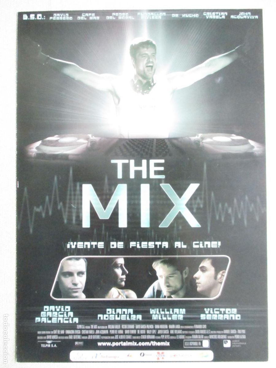 Cin&eacute;ma: THE MIX. GUIA ORIGINAL ESTRENO. PEDIDO MINIMO EN GUIAS 10 EUROS.