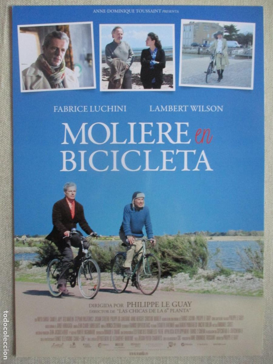 Cinema: MOLIERE EN BICICLETA. GUIA ORIGINAL ESTRENO. PEDIDO MINIMO EN GUIAS 10 EUROS.