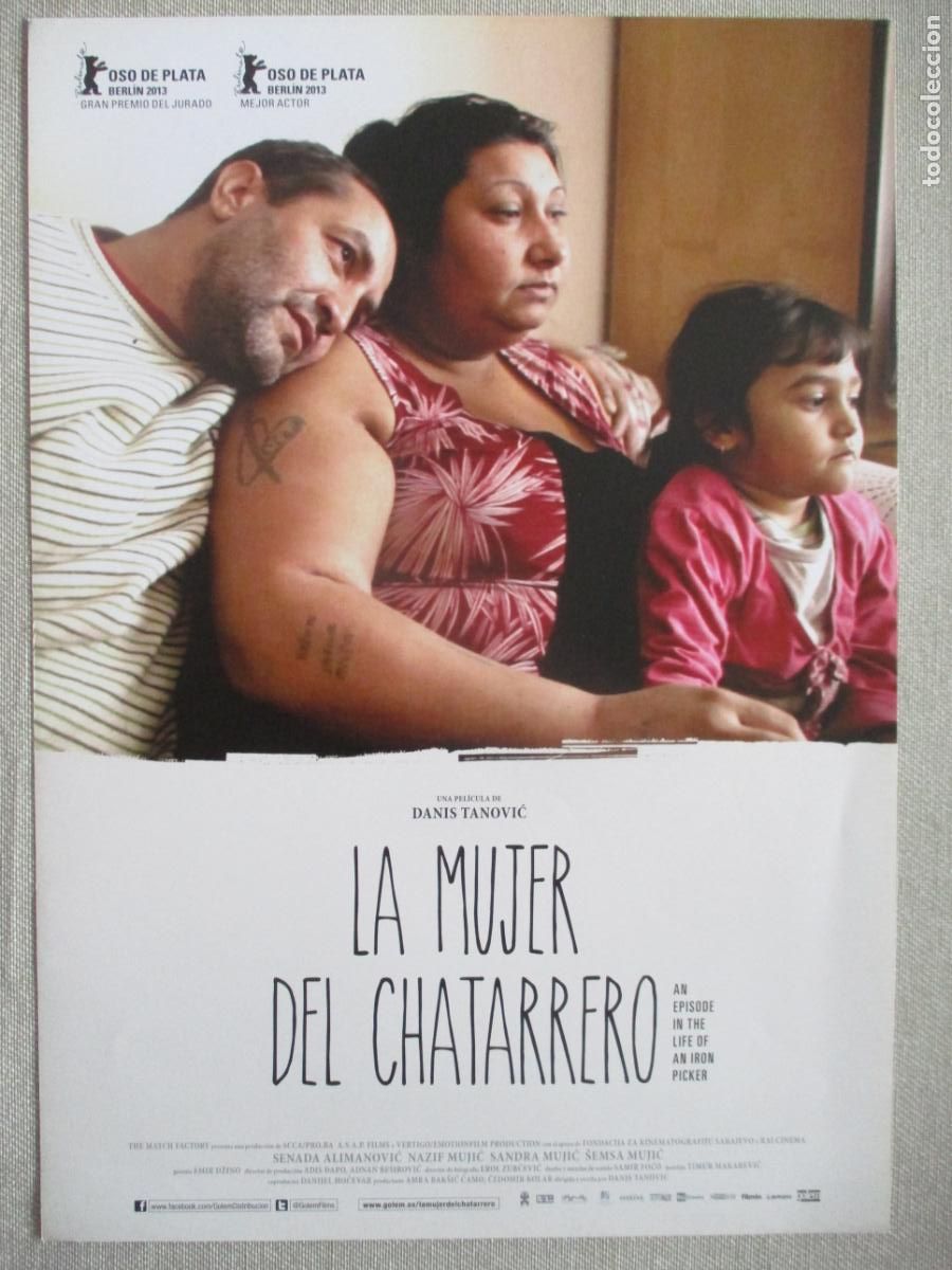 Cin&eacute;ma: LA MUJER DEL CHATARRERO. GUIA ORIGINAL ESTRENO. PEDIDO MINIMO EN GUIAS 10 EUROS.
