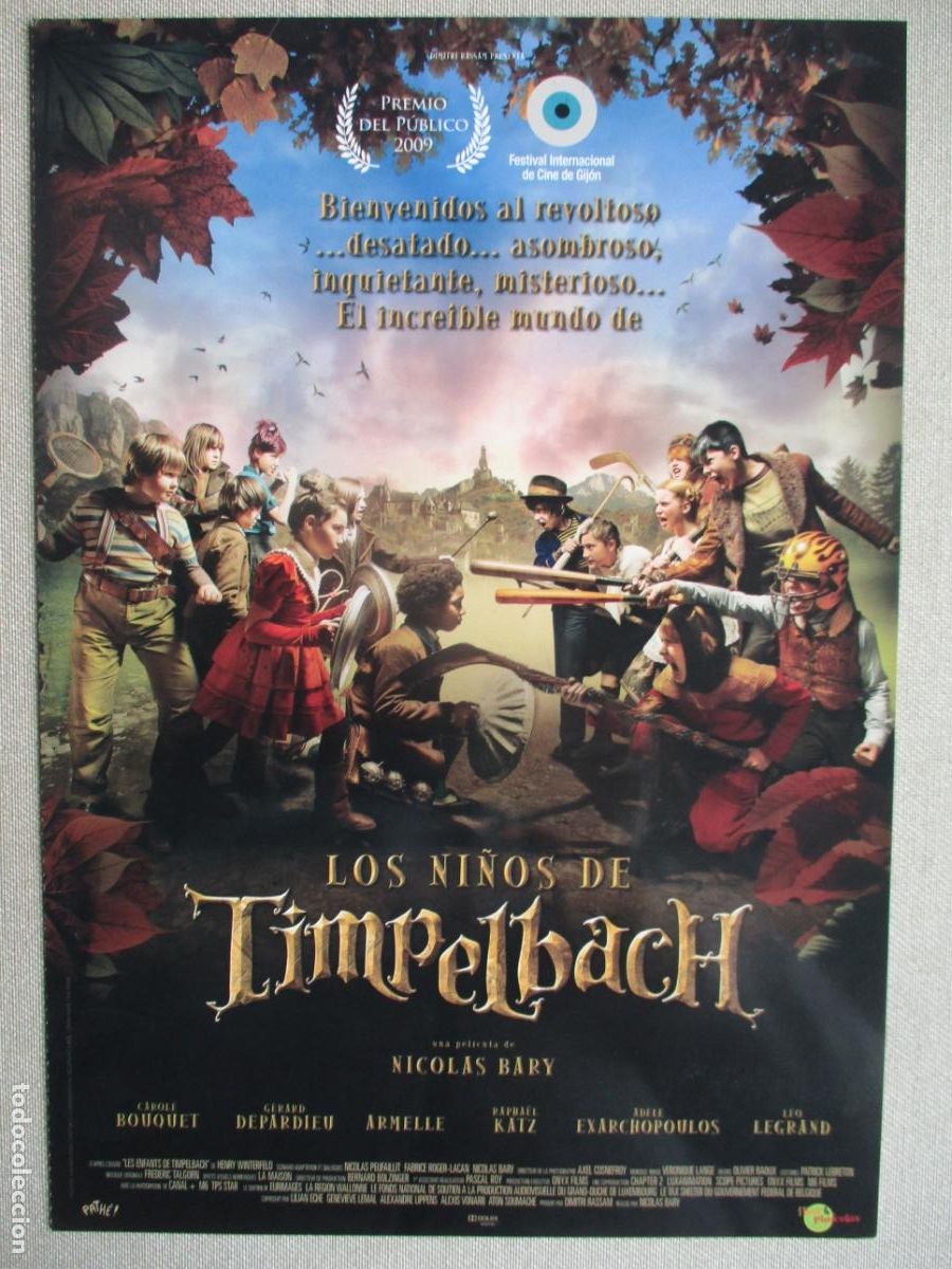Cinema: LOS NI&Ntilde;OS DE TIMPELBACH. GUIA ORIGINAL ESTRENO. PEDIDO MINIMO EN GUIAS 10 EUROS.