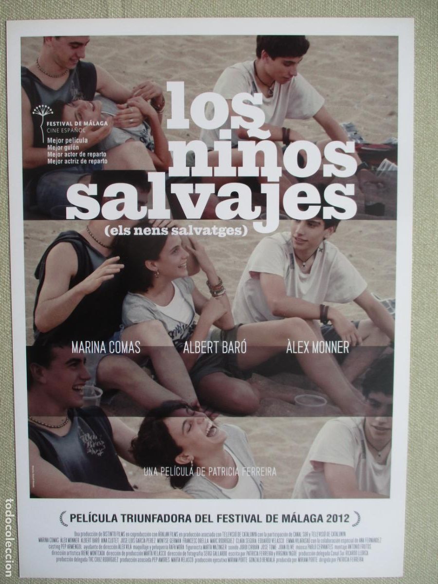 Cine: LOS NI&Ntilde;OS SALVAJES. GUIA ORIGINAL ESTRENO. PEDIDO MINIMO EN GUIAS 10 EUROS.