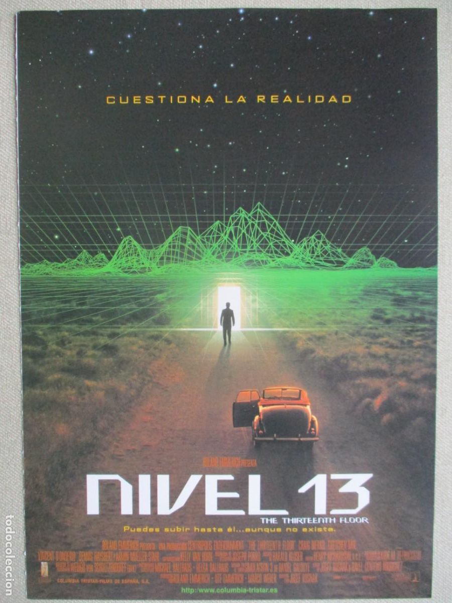 Cine: NIVEL 13. GUIA ORIGINAL ESTRENO. PEDIDO MINIMO EN GUIAS 10 EUROS.