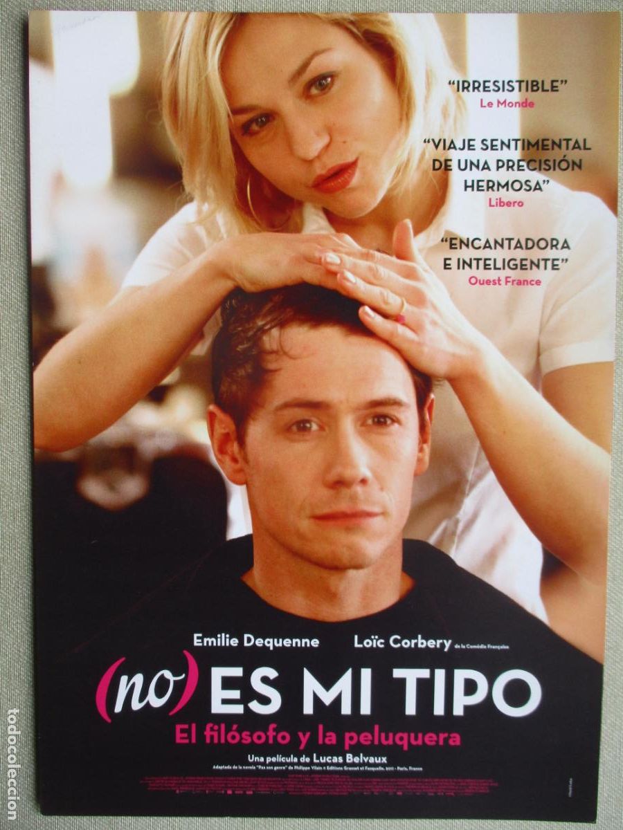 Cine: NO ES MI TIPO. GUIA ORIGINAL ESTRENO. PEDIDO MINIMO EN GUIAS 10 EUROS.