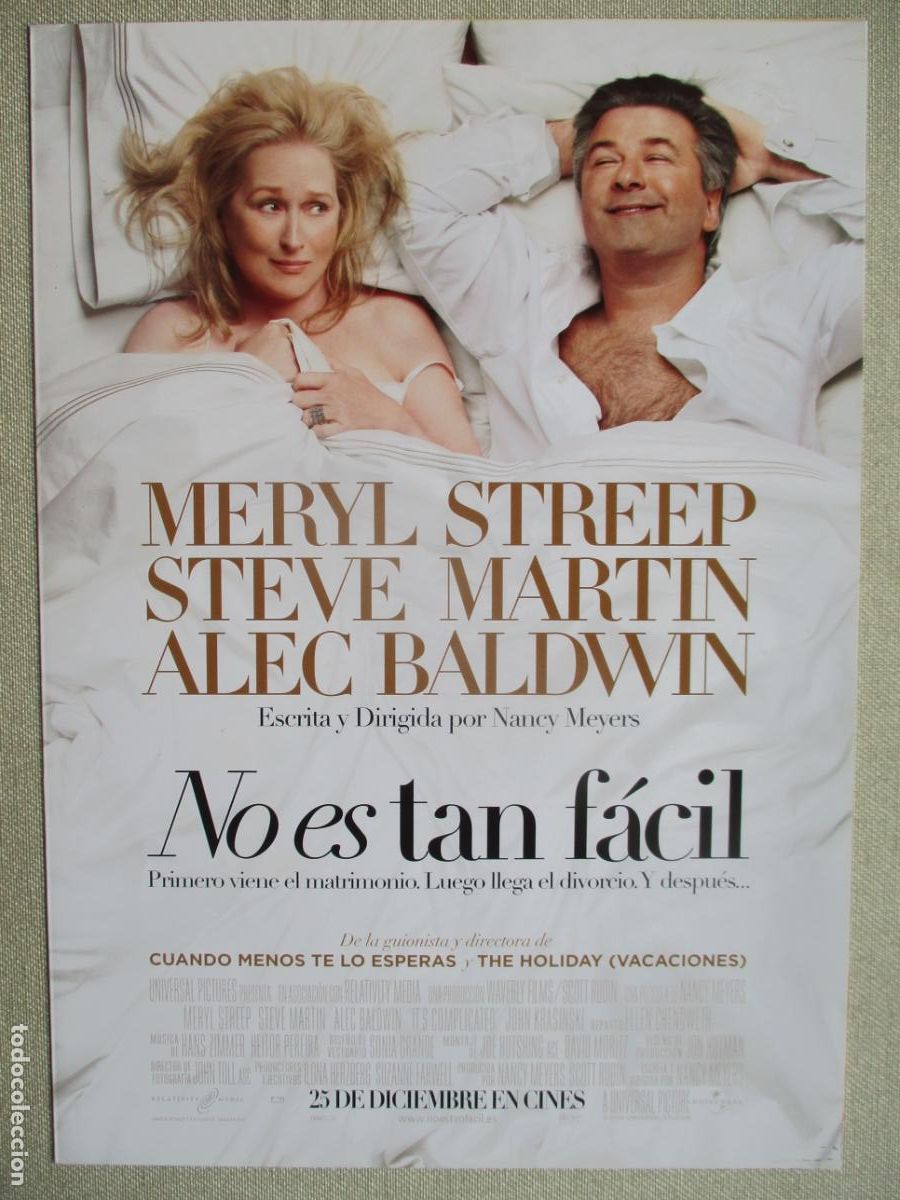 Cine: NO ES TAN FACIL. GUIA ORIGINAL ESTRENO. PEDIDO MINIMO EN GUIAS 10 EUROS.