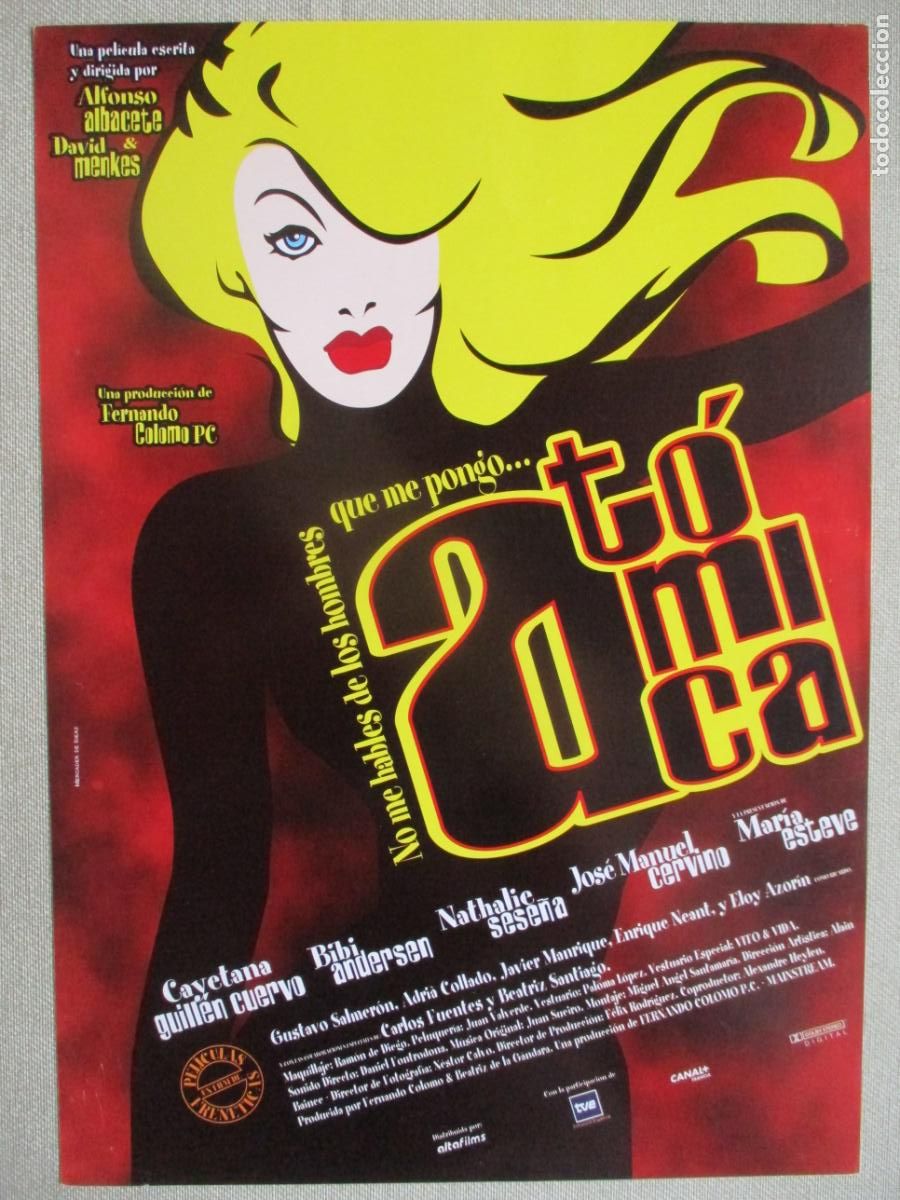 Cine: NO ME HABLES DE LOS HOMBRES... GUIA ORIGINAL ESTRENO. PEDIDO MINIMO EN GUIAS 10 EUROS.