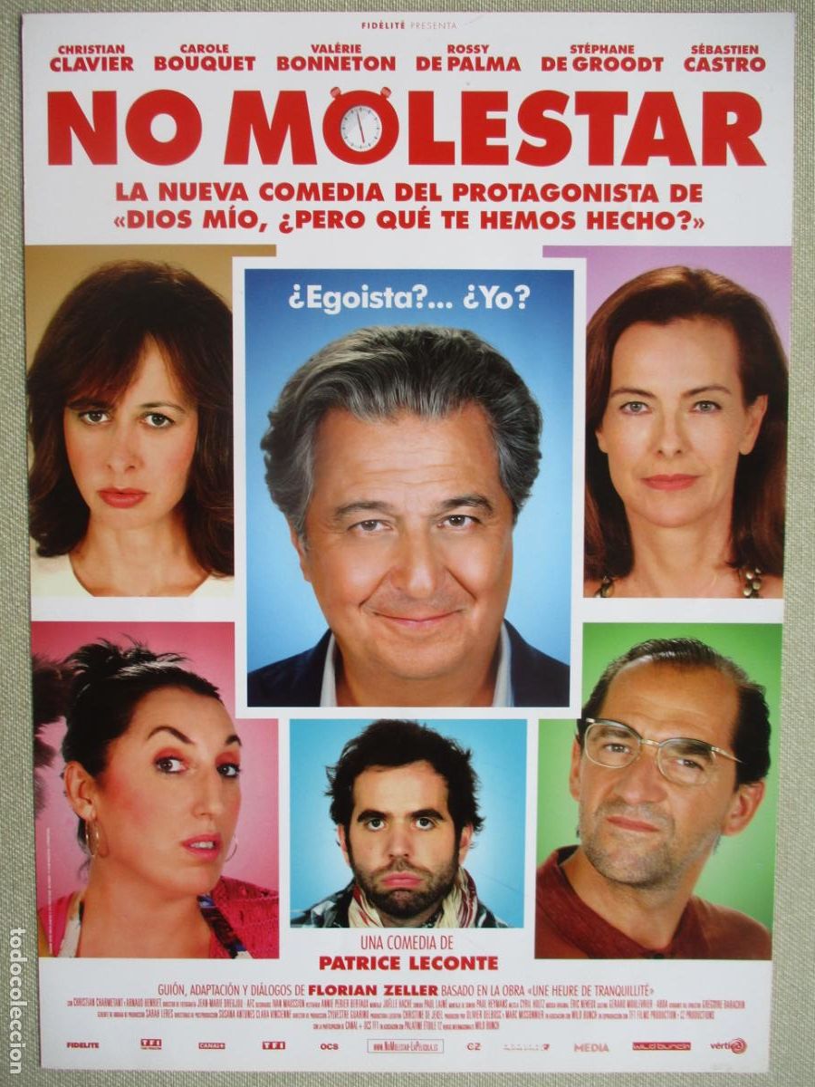 Cine: NO MOLESTAR. GUIA ORIGINAL ESTRENO. PEDIDO MINIMO EN GUIAS 10 EUROS.