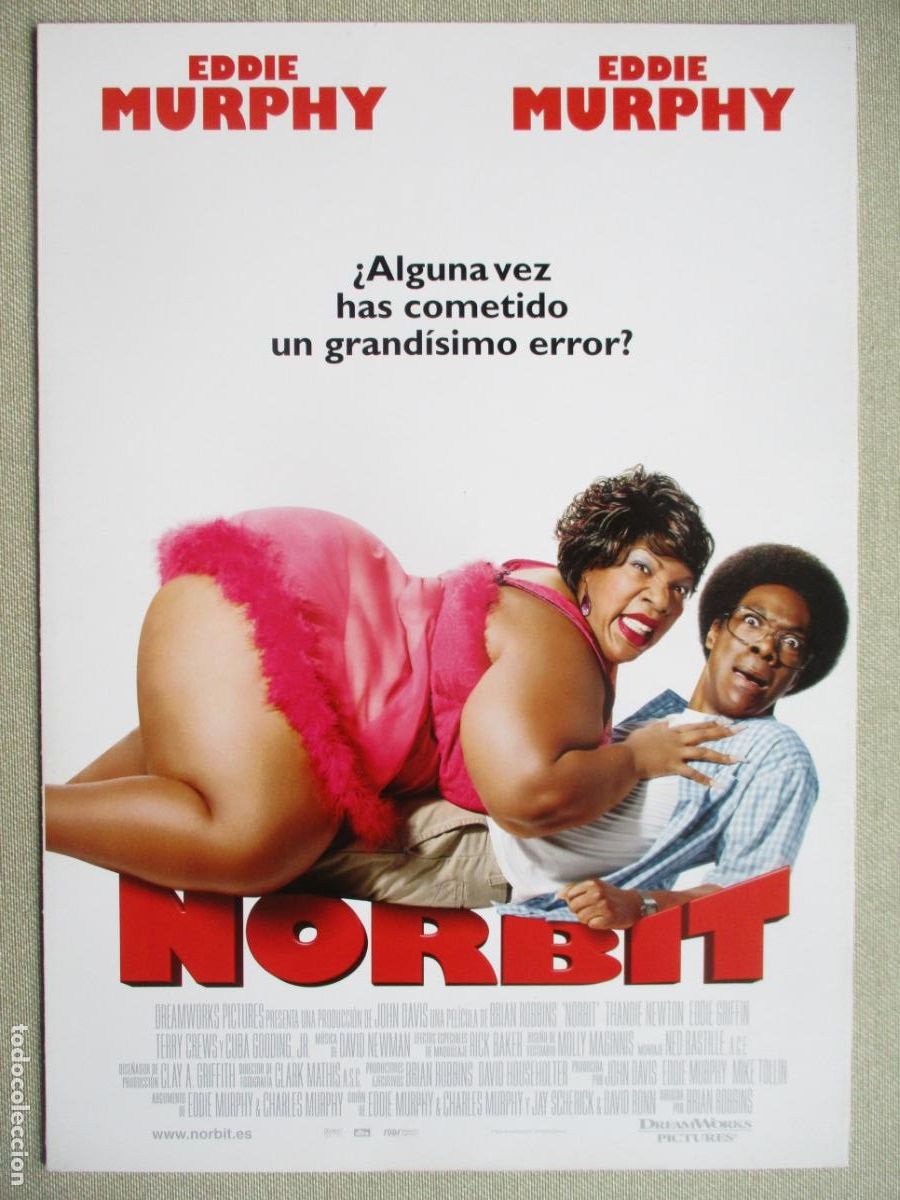 Cine: NORBIT. GUIA ORIGINAL ESTRENO. PEDIDO MINIMO EN GUIAS 10 EUROS.