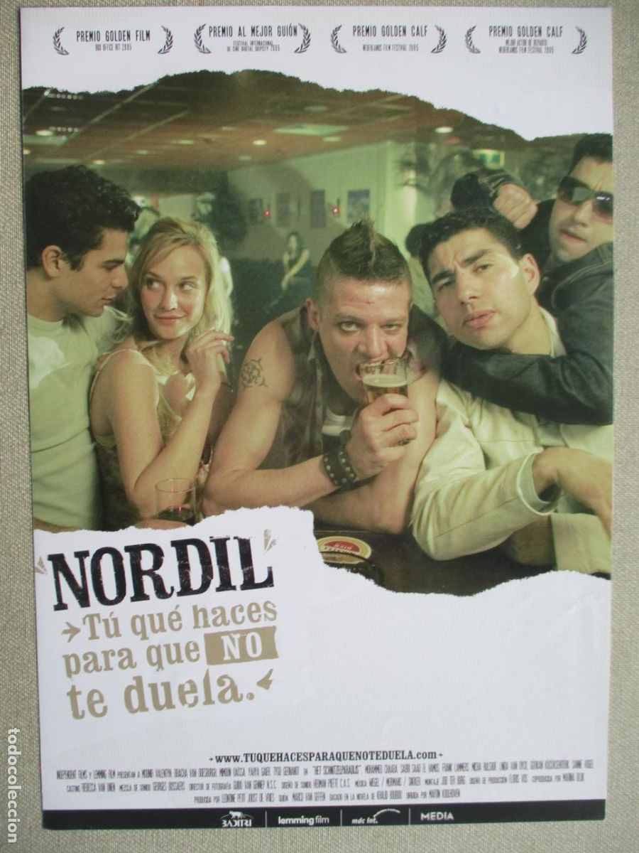 Cine: NORDIL. GUIA ORIGINAL ESTRENO. PEDIDO MINIMO EN GUIAS 10 EUROS.