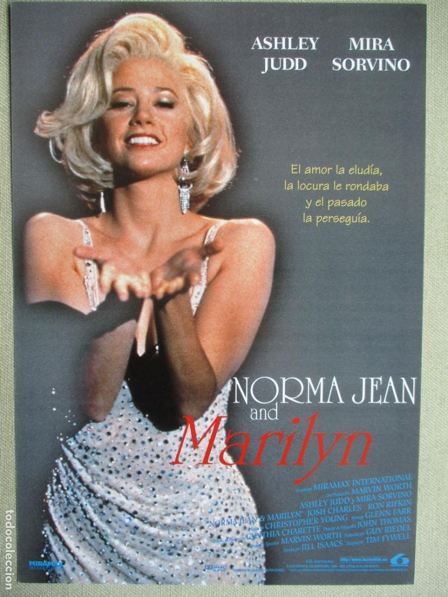 Cine: NORMA JEAN AND MARILYN. GUIA ORIGINAL ESTRENO. PEDIDO MINIMO EN GUIAS 10 EUROS.