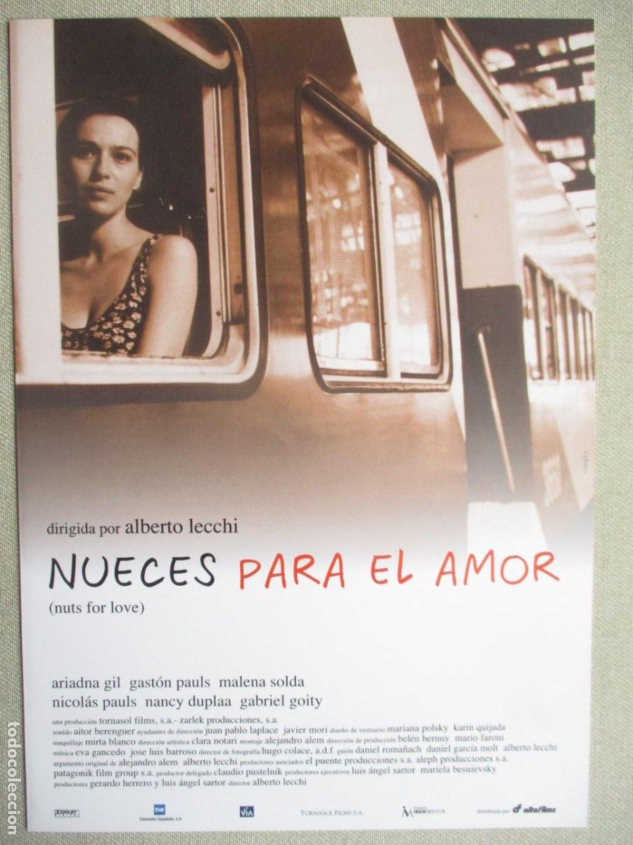 Cine: NUECES PARA EL AMOR. GUIA ORIGINAL ESTRENO. PEDIDO MINIMO EN GUIAS 10 EUROS.