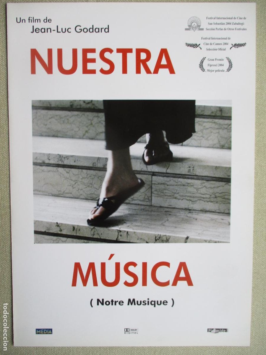 Cine: NUESTRA MUSICA. GUIA ORIGINAL ESTRENO. PEDIDO MINIMO EN GUIAS 10 EUROS.