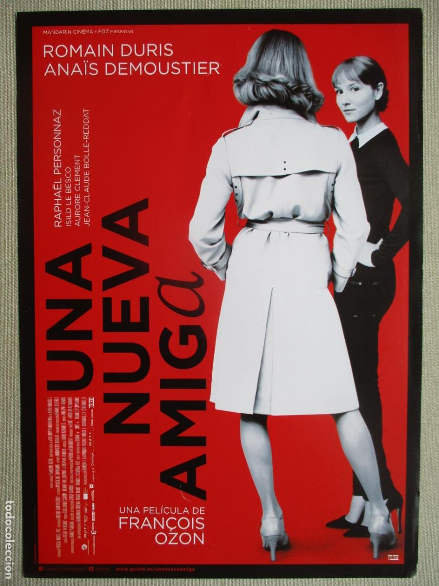 Cine: UNA NUEVA AMIGA. GUIA ORIGINAL ESTRENO. PEDIDO MINIMO EN GUIAS 10 EUROS.