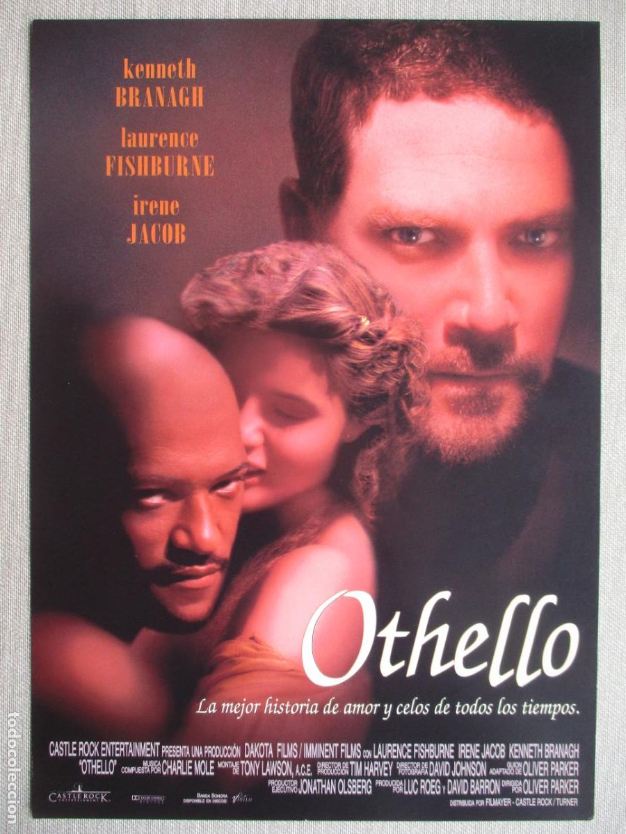 Cinema: OTHELLO. GUIA ORIGINAL ESTRENO. PEDIDO MINIMO EN GUIAS 10 EUROS.