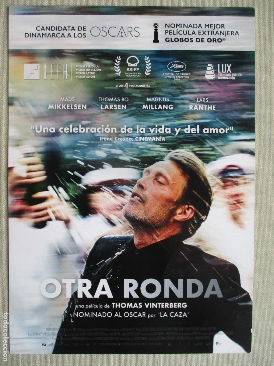 Cinema: OTRA RONDA. GUIA ORIGINAL ESTRENO. PEDIDO MINIMO EN GUIAS 10 EUROS.