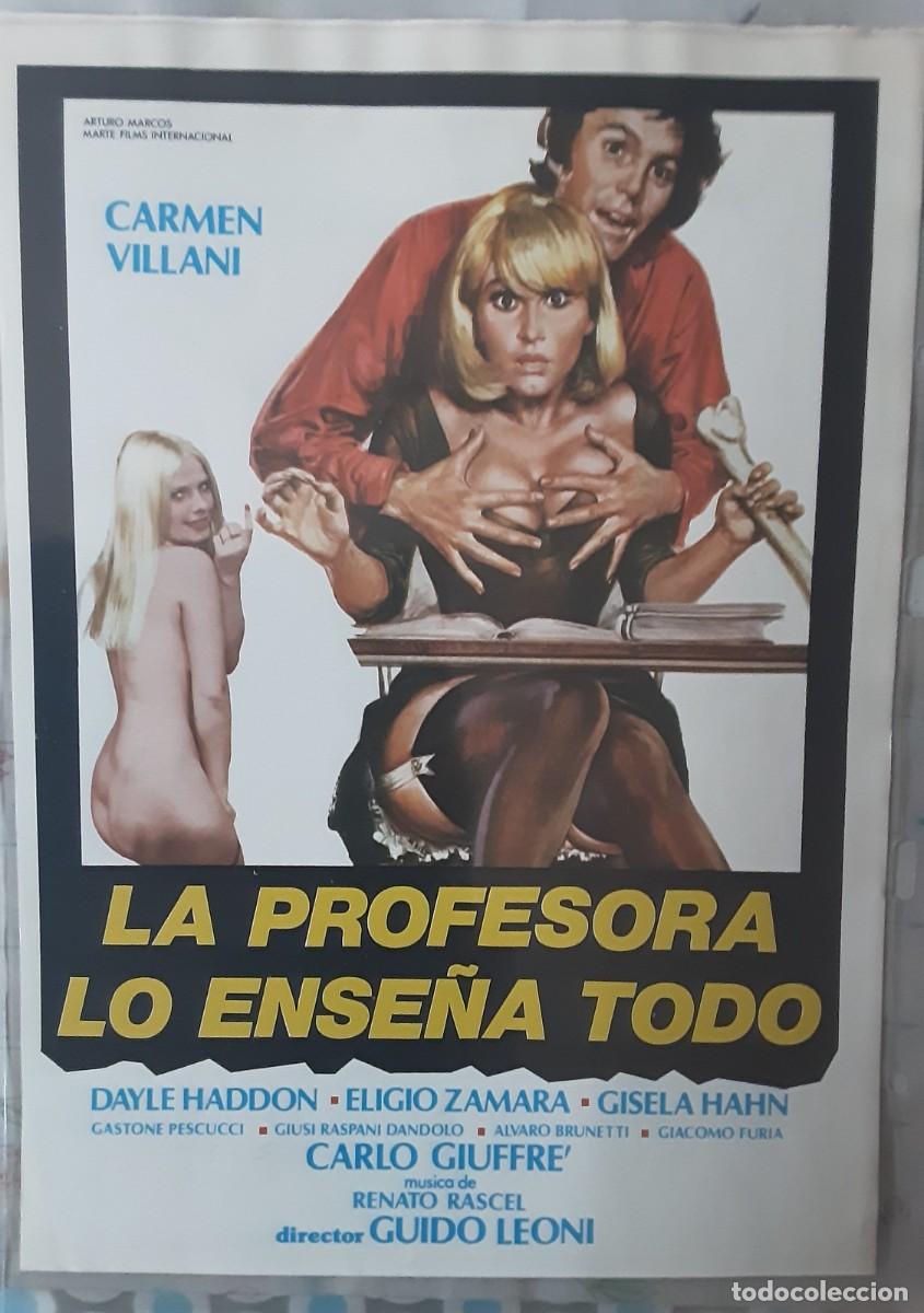 Kino: LA PROFESORA LO ENSE&Ntilde;A TODO, CARMEN VILLANI, DAYLE HADDON, ELIGIO ZAMARA.