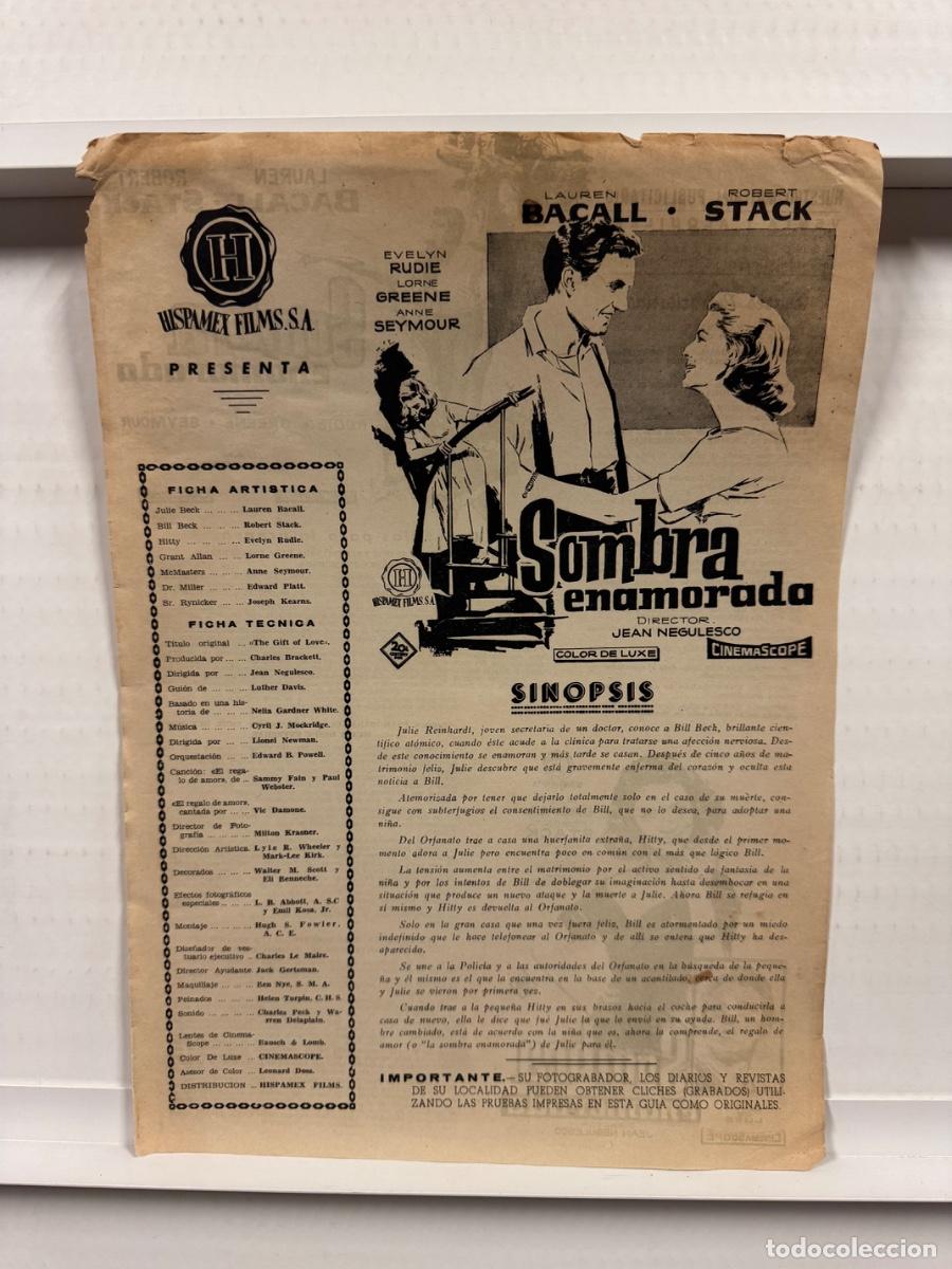 Cin&eacute;ma: Guia de cine Hispamex Sombra Enamorada