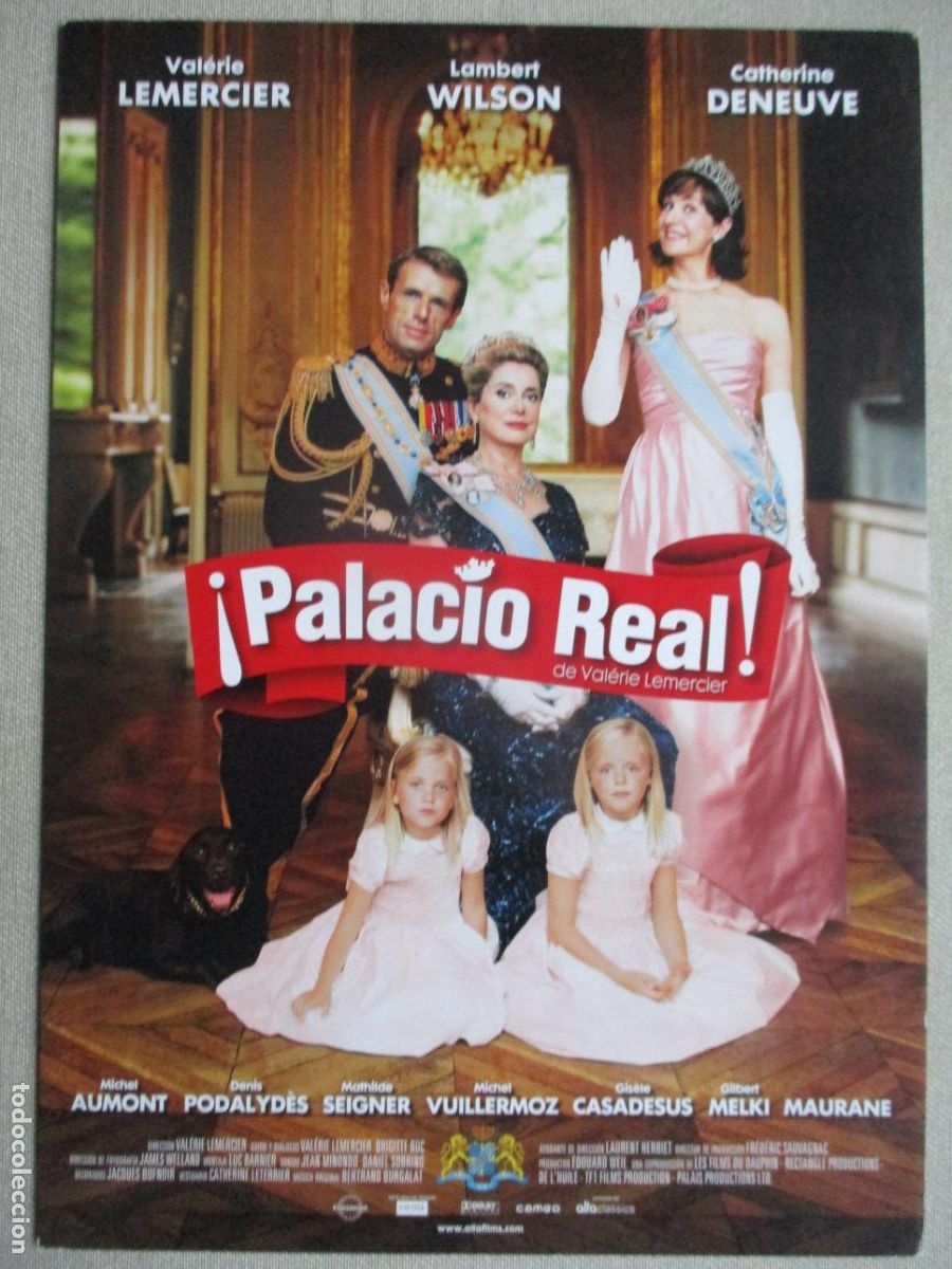 Cin&eacute;ma: PALACIO REAL. GUIA ORIGINAL ESTRENO. PEDIDO MINIMO EN GUIAS 10 EUROS.