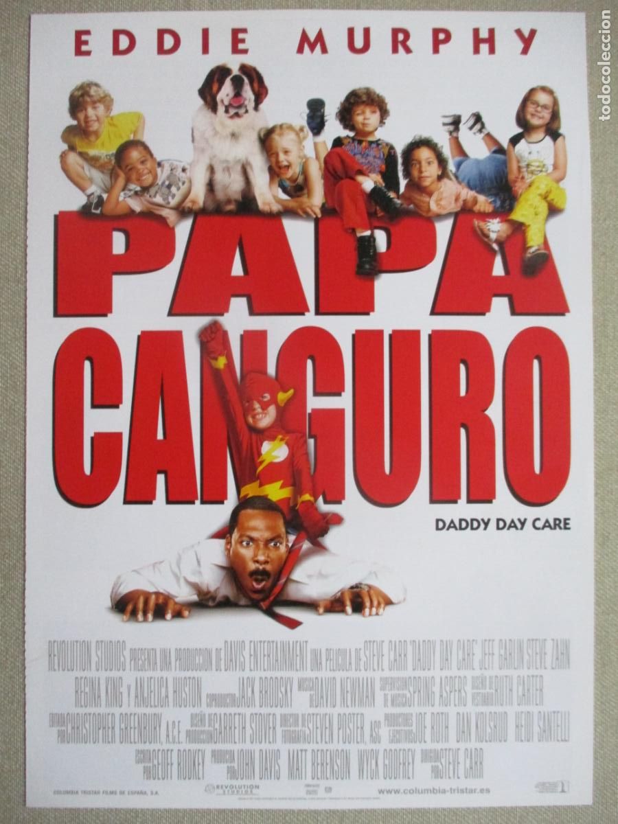 Cin&eacute;ma: PAPA CANGURO. GUIA ORIGINAL ESTRENO. PEDIDO MINIMO EN GUIAS 10 EUROS.