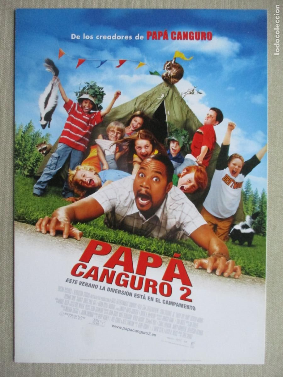 Cin&eacute;ma: PAPA CANGURO 2. GUIA ORIGINAL ESTRENO. PEDIDO MINIMO EN GUIAS 10 EUROS.
