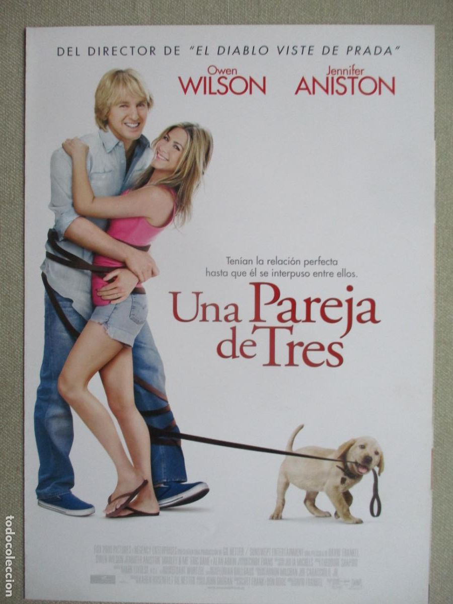 Cinema: UNA PAREJA DE TRES. GUIA ORIGINAL ESTRENO. PEDIDO MINIMO EN GUIAS 10 EUROS.