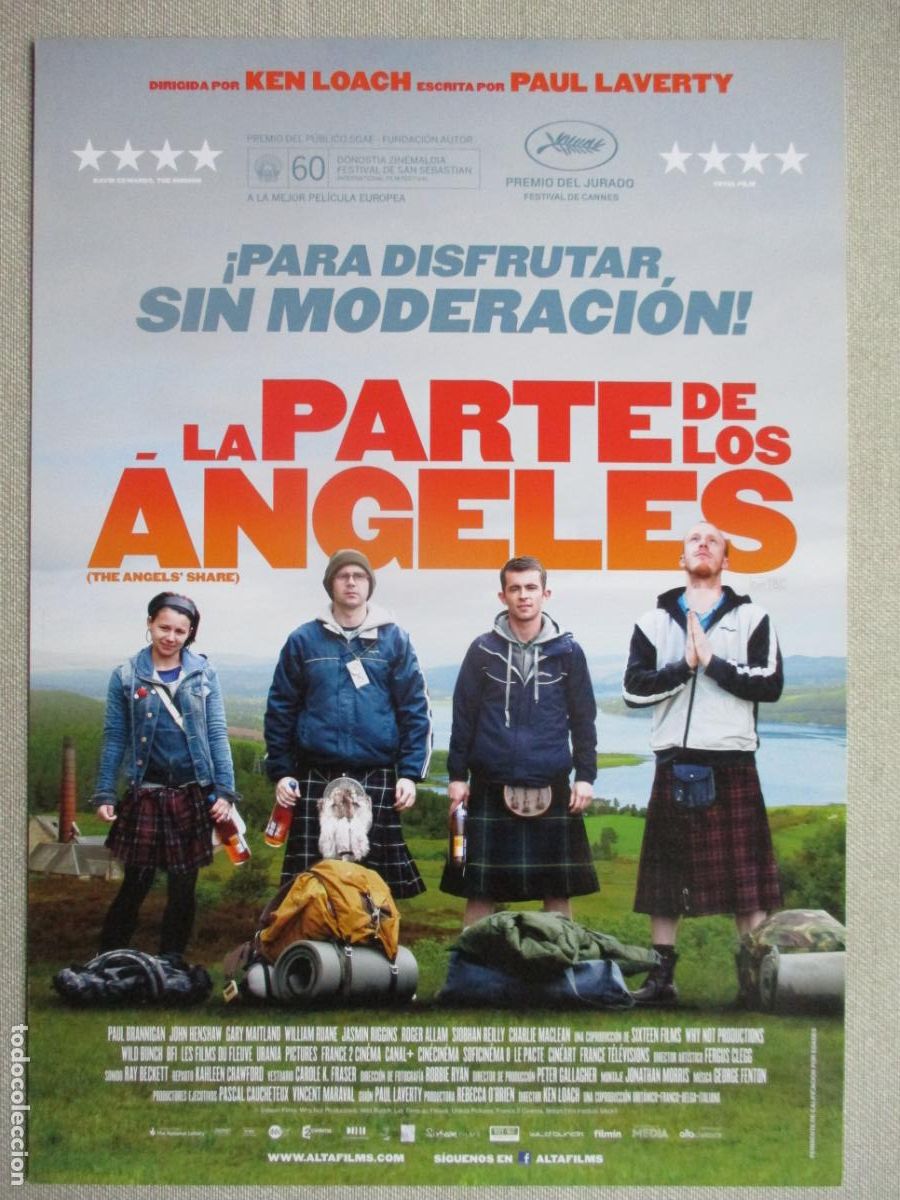 Cinema: LA PARTE DE LOS ANGELES. GUIA ORIGINAL ESTRENO. PEDIDO MINIMO EN GUIAS 10 EUROS.