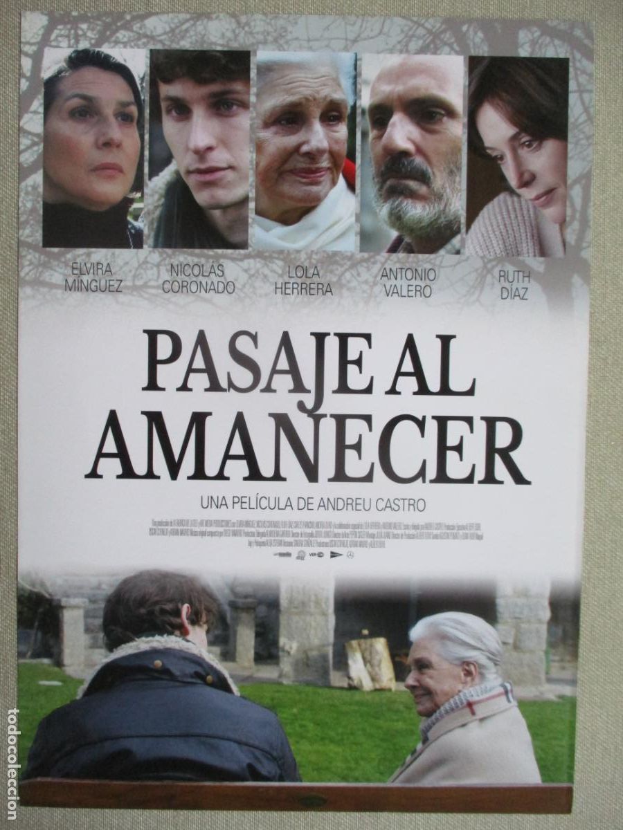 Cinema: PASAJE AL AMANECER. GUIA ORIGINAL ESTRENO. PEDIDO MINIMO EN GUIAS 10 EUROS.