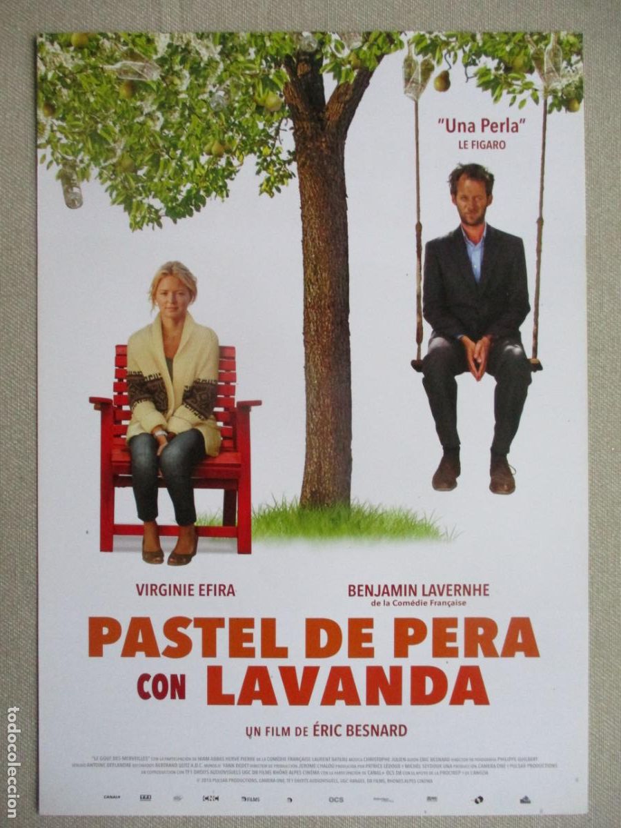 Cin&eacute;ma: PASTEL DE PERA CON LAVANDA. GUIA ORIGINAL ESTRENO. PEDIDO MINIMO EN GUIAS 10 EUROS.