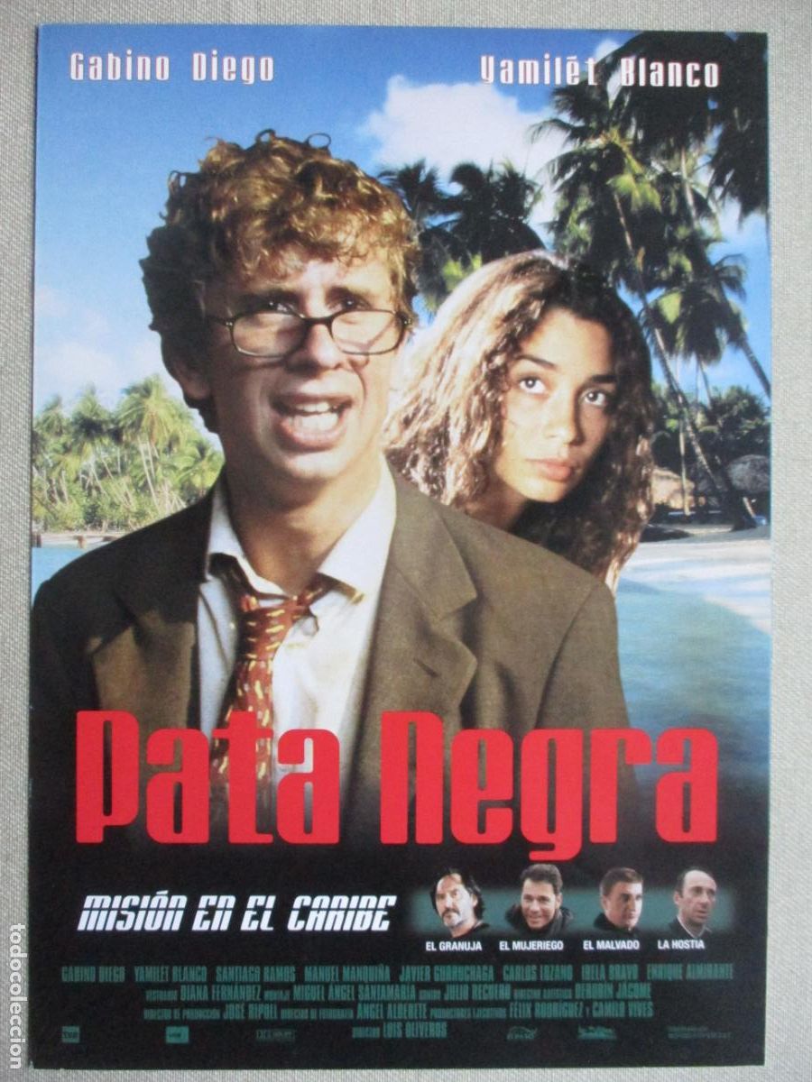 Cin&eacute;ma: PATA NEGRA. GUIA ORIGINAL ESTRENO. PEDIDO MINIMO EN GUIAS 10 EUROS.