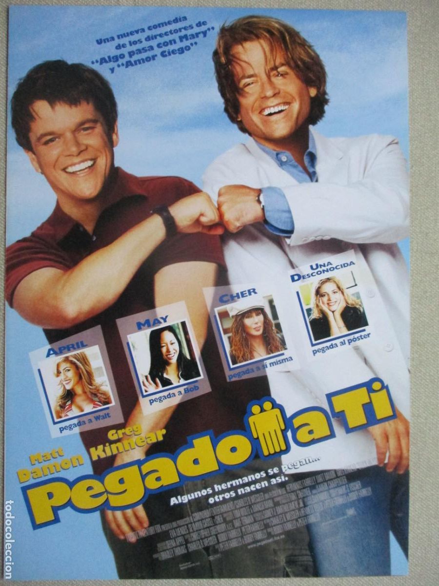 Cin&eacute;ma: PEGADO A TI. GUIA ORIGINAL ESTRENO. PEDIDO MINIMO EN GUIAS 10 EUROS.