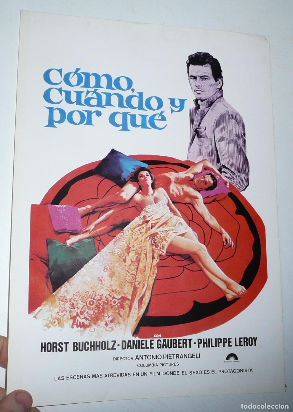 Cine: C&oacute;mo, cu&aacute;ndo y por qu&eacute; (Antonio Pietrangeli, Valerio Zurlini, 1969) Philippe Leroy, Horst Buchholz